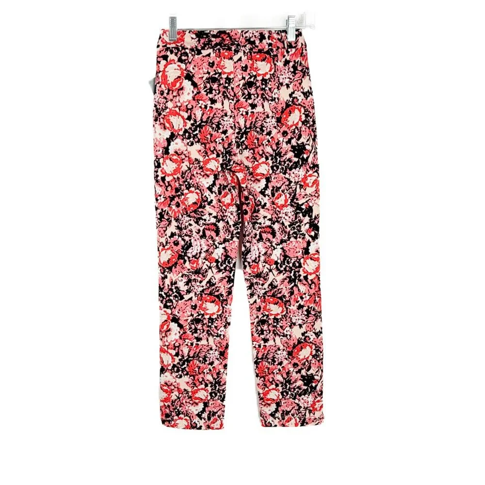 NWT Lysse High Waist Stretch Floral Print Ankle Pants Bold Garden Size XS NEW - Picture 7 of 10